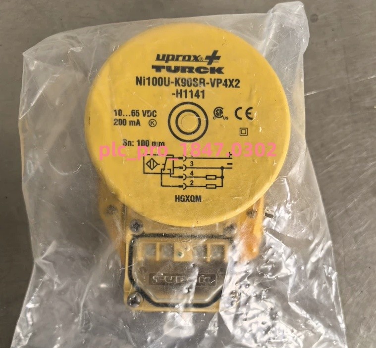 1PCS Brand New TURCK NI100U-K90SR-VP4X2-H1141 Proximity Switch Fast delivery