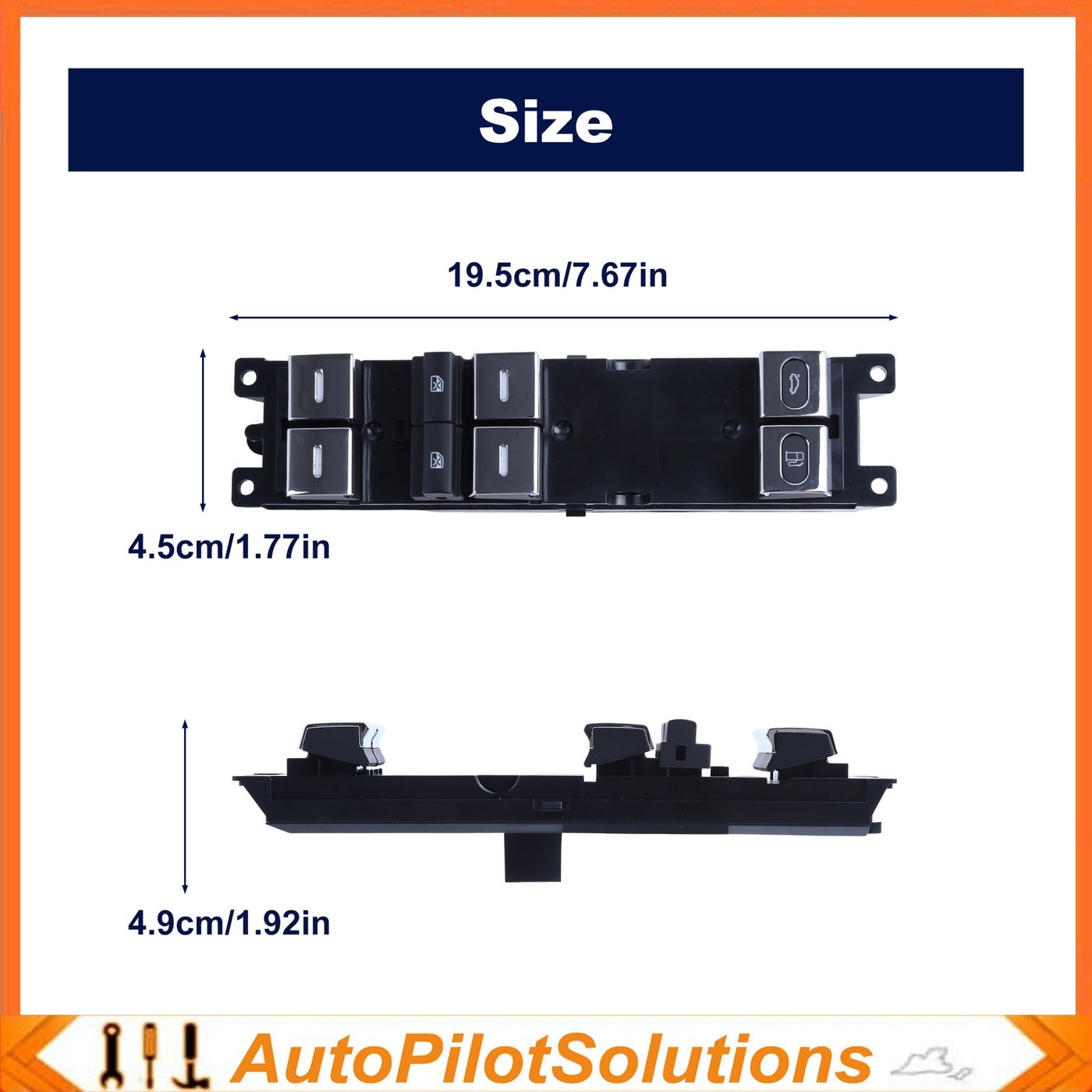 Bentley Continental GT 2004-2011 Left Window switch