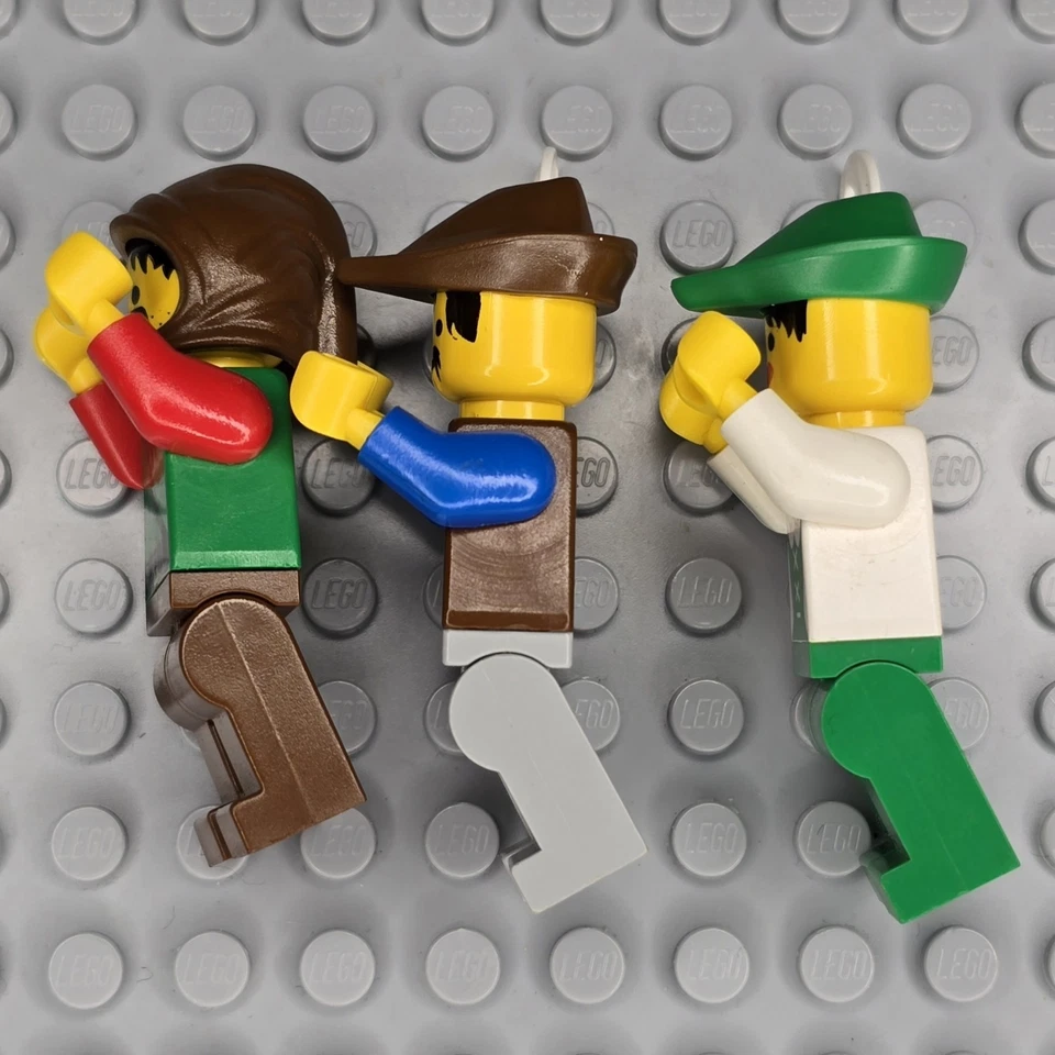 Lego Castle Forestmen Minifigures Lot CAS006/286 CAS010 CAS319 Forestman - Image 4 of 4