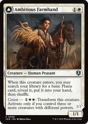 Ambitious Farmhand #8 (NM) Innistrad Remastered MTG