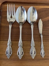 4 Piece Serving Set - Raphael by Oneida Deluxe Stainless Flatware HH