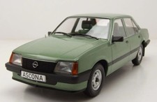 MODELCAR,OPEL Ascona C 1981 Green, 1/18, MOD18458
