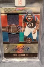 2023 Panini Legacy - Futures Dual Patch Autographs Will Anderson Silver /249 