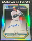 2026 Bowman Chrome Prospect Leo De Vries Auto Refractor 389/499