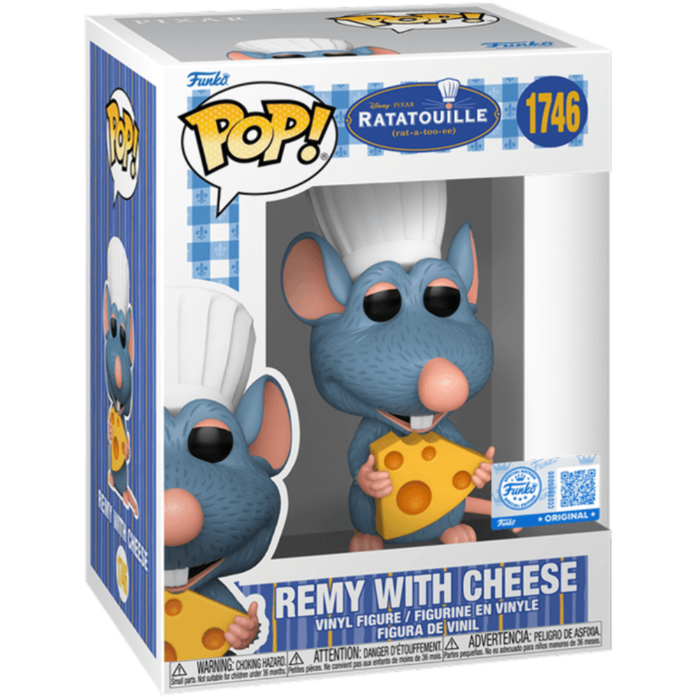 Ratatouille - Remy with Cheese - #1746 - Special Edition - Disney - Funko Pop!