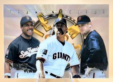 1996 Select TEAM NUCLEUS Barry Bonds / Matt Williams / Rod Beck #18 ~SF Giants~