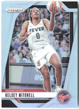 Kelsey Mitchell Panini Prizm WNBA - Silver Prizms 64 2024 Indiana Fever