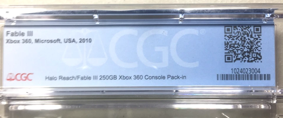 Fable III 3 Xbox 360 CGC Graded 9.4 New Sealed Sexy Lionhead & Microsoft Studios - Image 4 of 4