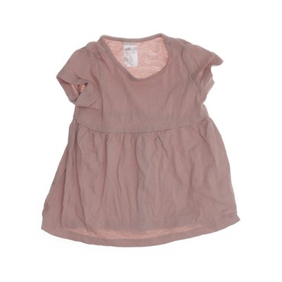 H&M, Kleid, Größe: 68, Pink, Baumwolle, Einfarbig, Mädchen #wIj