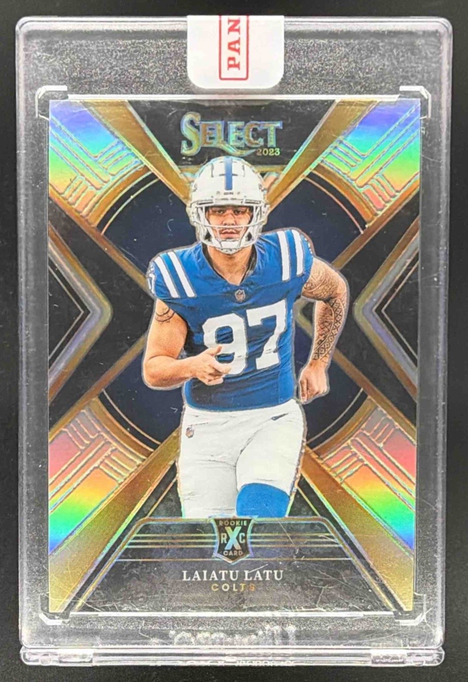 2023 Panini Football Select Laiatu Latu #518 XRC Indianapolis Colts