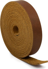 Flat Leather Strap for Crafts, 2 MM Thickness Full Grain Leather Strip for DIY A