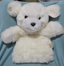 Rare Applause 1986 Vintage Cute White Puppy Dog Hand Puppet / Golf Club Cover