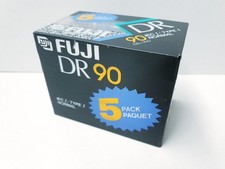 FUJI DR 90 IEC I/TYPE I NORMAL Leerkassetten 5 Stück MC NEU OVP