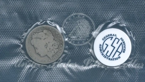 1901 GSA O Morgan Silver Dollar New Orleans Good Circulated