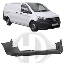 Stoßstange hinten ohne PDC für Mercedes Vito W447 ab 2014