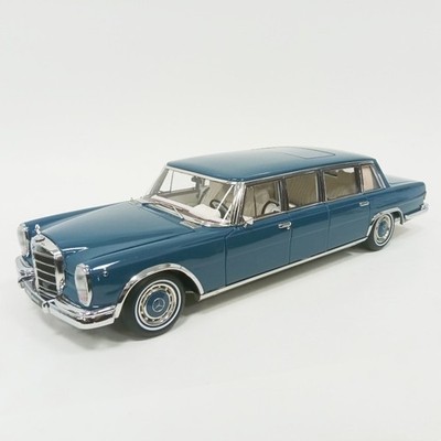 NZG 1:18 Mercedes Benz S600 Pullman W100 Classic Vintage Car Alloy Car Model