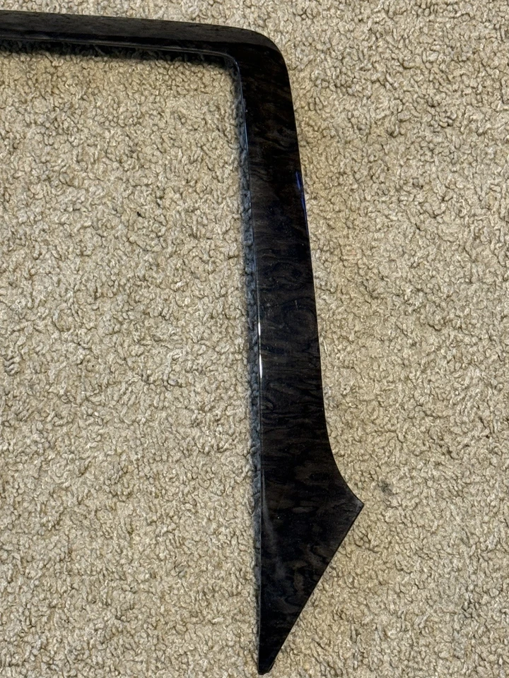 2006-2011 CADILLAC DTS DASH TRIM BEZEL  BLACK WOODGRAIN FACTORY OEM - Image 2 of 4