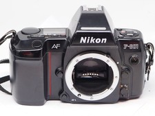 Nikon F-801 35mm SLR camera black body, Full working order F801, Y40
