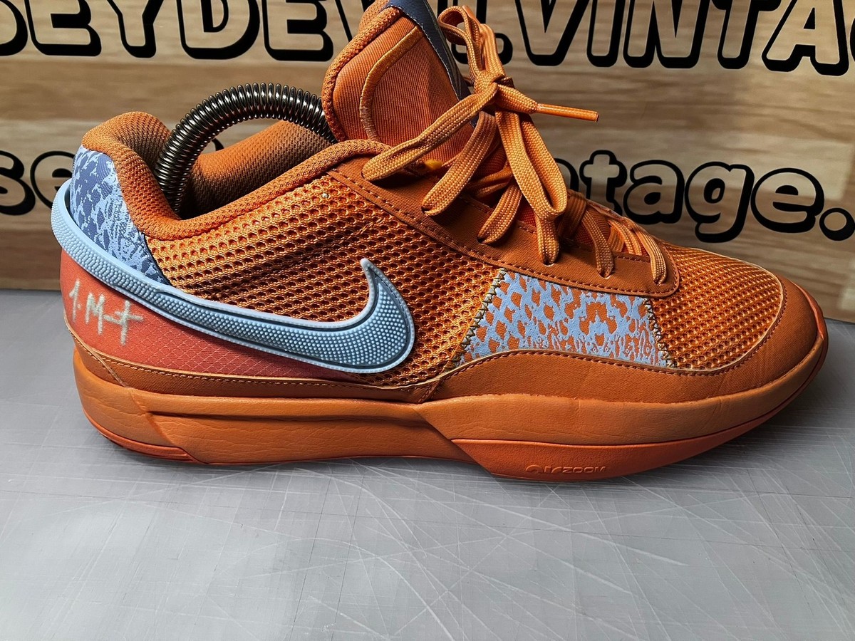 NIKE JA1（25cm） Nike Ja 1 Basketball Shoes Mens 11 Mint Orange Mismatched Sneakers