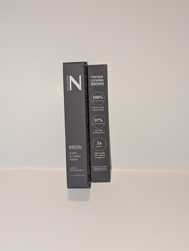 Nulastin Brow Shape Altering Serum THICKER LOOKING BROWS 3 ml BNIB