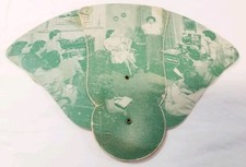 1950's Cardboard Folding Hand Fan Advertisement Stanley Hostess/ Club Party USA 