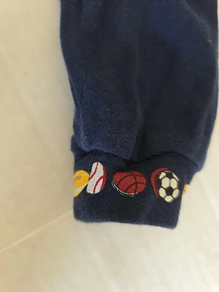 Just Friends Sports Theme Trutle Neck Long Sleeves Size 2T - Image 3 of 4