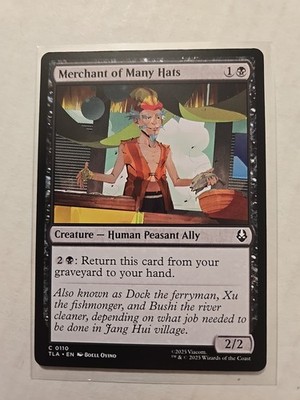 Merchant of Many Hats - Avatar - NM - Common - Creature - MTG