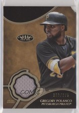 2019 Topps Tier One Tier One Relics /375 Gregory Polanco #T1R-GP 0h1