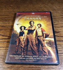 Sahara DVD, 2005, Widescreen Matthew McConaughey - Non Rental