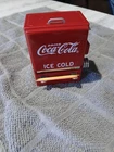 Vintage 1995 Coca Cola Toothpick Dispenser Holder Red Cooler Coke Collectible