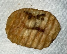 Rare Potato Chip With Face — One-of-a-Kind Funny Snack Oddity / Novelty Collecti