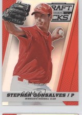 2013 Panini Prizm Perennial Draft Picks Red 11/100 Stephen Gonsalves #75 1j2