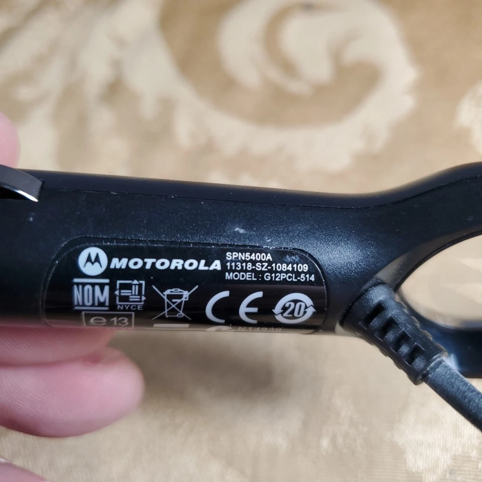 Motorola SPN5400A Kit Coche Vehículo Alimentación Micro USB Cargador 12V Adaptador Encendedor Foto 2 de 4