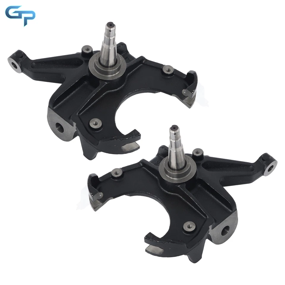 3" Drop Spindles Lowering Kit 1" Rotor LH RH 1975 1976-1977 1978 For GMC C15 Foto 4 de 4