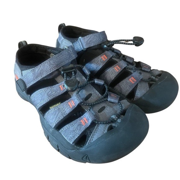 Keen Sandali Acqua Escursionismo Scarpe Estive Giovanili Taglia 3 Grigio e Nero