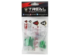 New Treal Hobby Losi Promoto-Mx CNC Aluminum Fork Lug Set (Green)