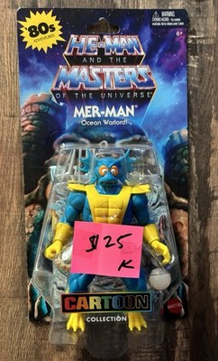 Mattel Masters of the Universe Cartoon Collection Mer-Man Figure