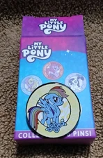 My Little Pony Blind Box Enamel Pin Rainbow Dash True Blue New