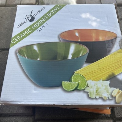 Cuisine Creative Ceramic Mixing Bowls 