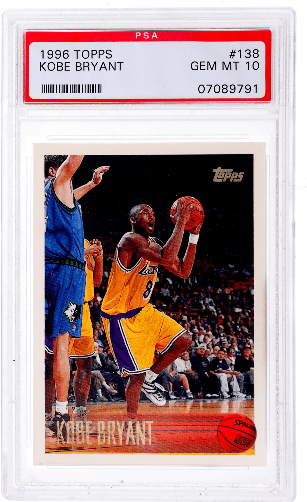 Kobe Bryant 1996 Topps #138 Base Price Guide - Sports Card Investor