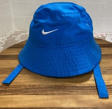 INFANT BABY NIKE BUCKET HAT BLUE UPF 40 IN EXCELLENT CONDITION O8