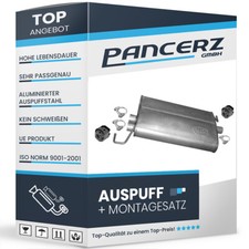 Mittelschalldämpfer für Mercedes ML 320 W163 3.2 218ps