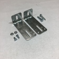 2 Jamb Bracket J-13 Garage Door w/ Lag  Track Bolt Overhead Quality Hardware 13