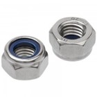 <!--F#f_0-->M3 M4 M5 M6 M8 M10 M12 Hex Nyloc Nut s Nylon Insert Stainless Steel G304 Coarse<!--F/-->