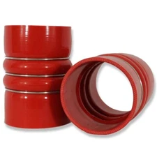 Charge Air Cooler Hoses High Temp Silicone 4" x 6" Peterbilt Kenworth 
