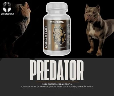 VITOFARMA MUSCLE BUILDER FOR DOGS | CANINE NUTRICIONAL SUPPLEMENT FOR DOG PREDATOR 30 CHEW