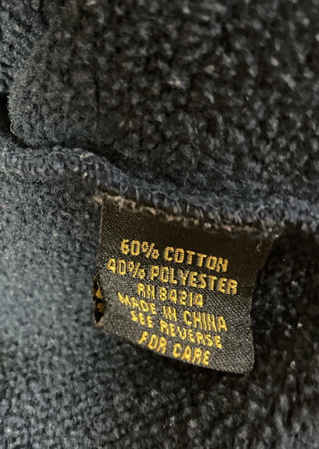 VETEMENTS Majestic Kingdom Felpa con Felpa con Felpa con Oro Autentiche Tasche Abbigliamento Vintage