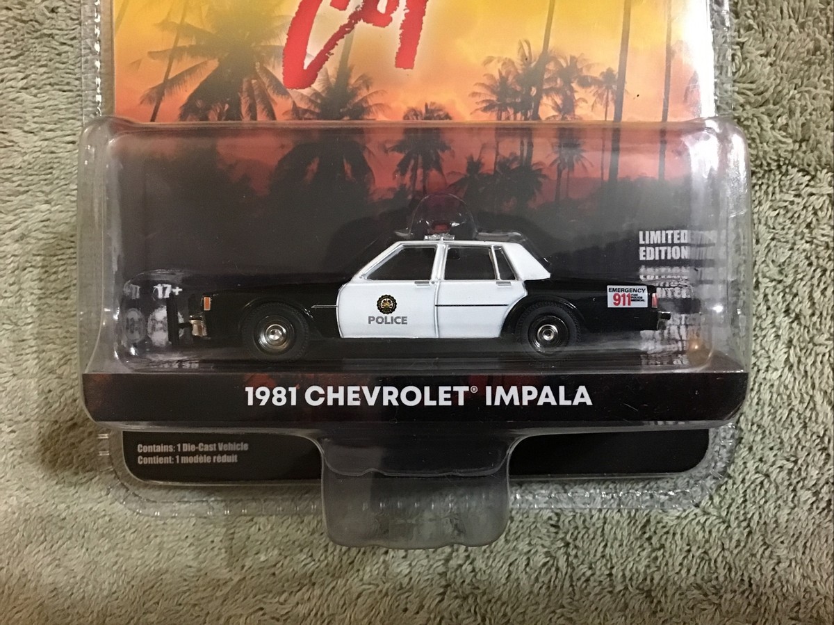 2022 Greenlight Hollywood 1981 CHEVROLET IMPALA POLICE 1/64