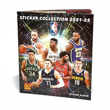 PANINI NBA 2022 BASKETBALL COMPLETE STICKERS SET + ALBUM NEW