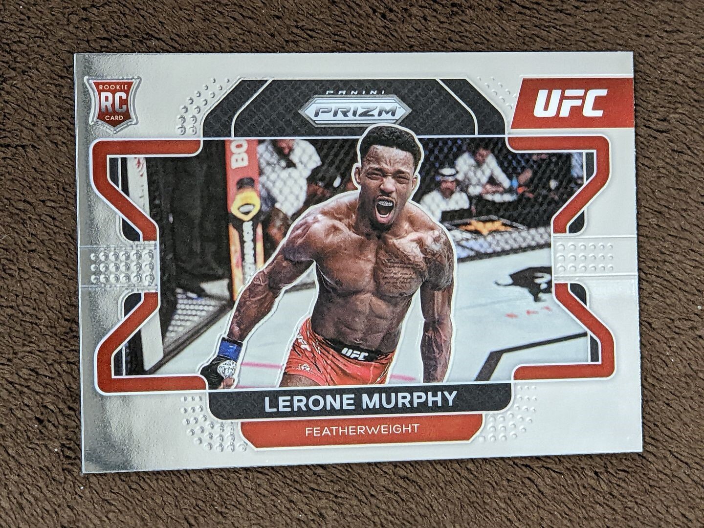 2022 PRIZM UFC 6 Lerone Murphy - Featherweight ROOKIE